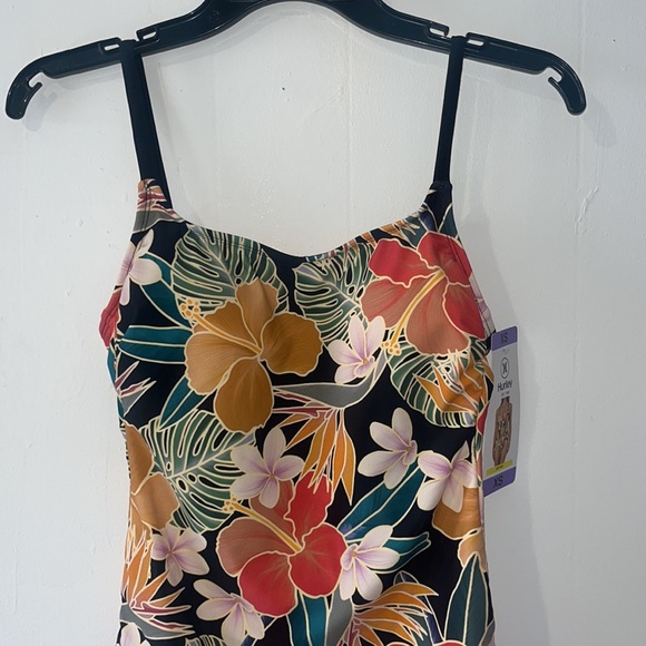 HURLEY One Piece Swimsuit Sz XS - Picture 4 of 12